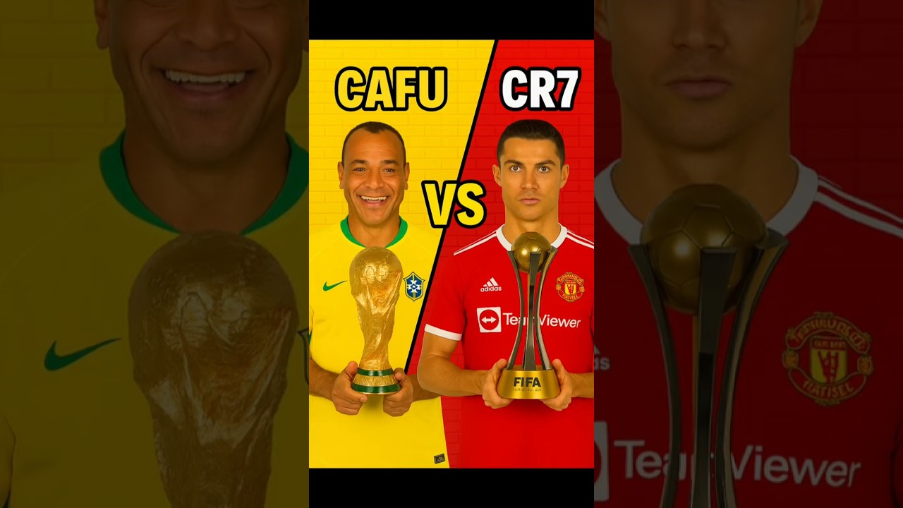 Cafu vs CR7 #football #viral #shorts #Sports
