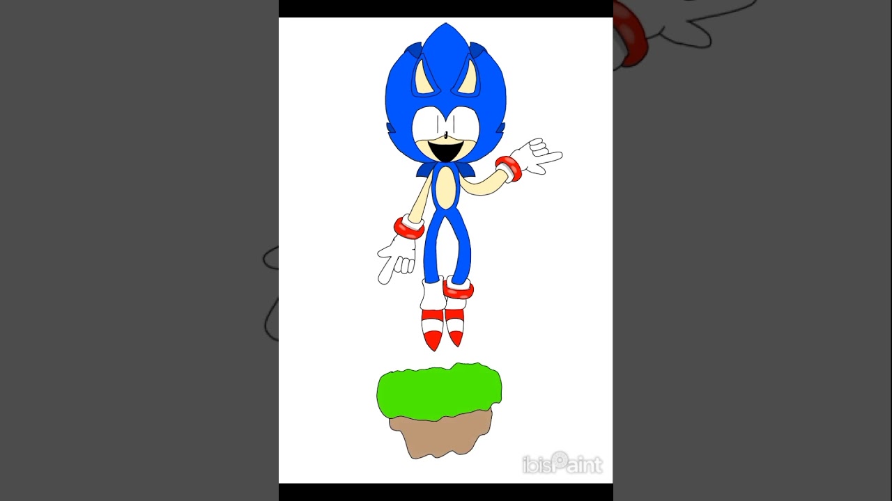 Drawing Rewrite Sonic.