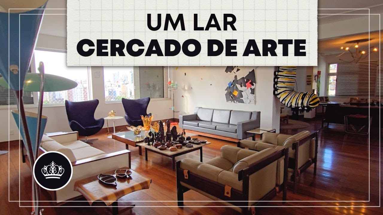 Cobertura cheia de HISTÓRIAS e ARTE em Belo Horizonte