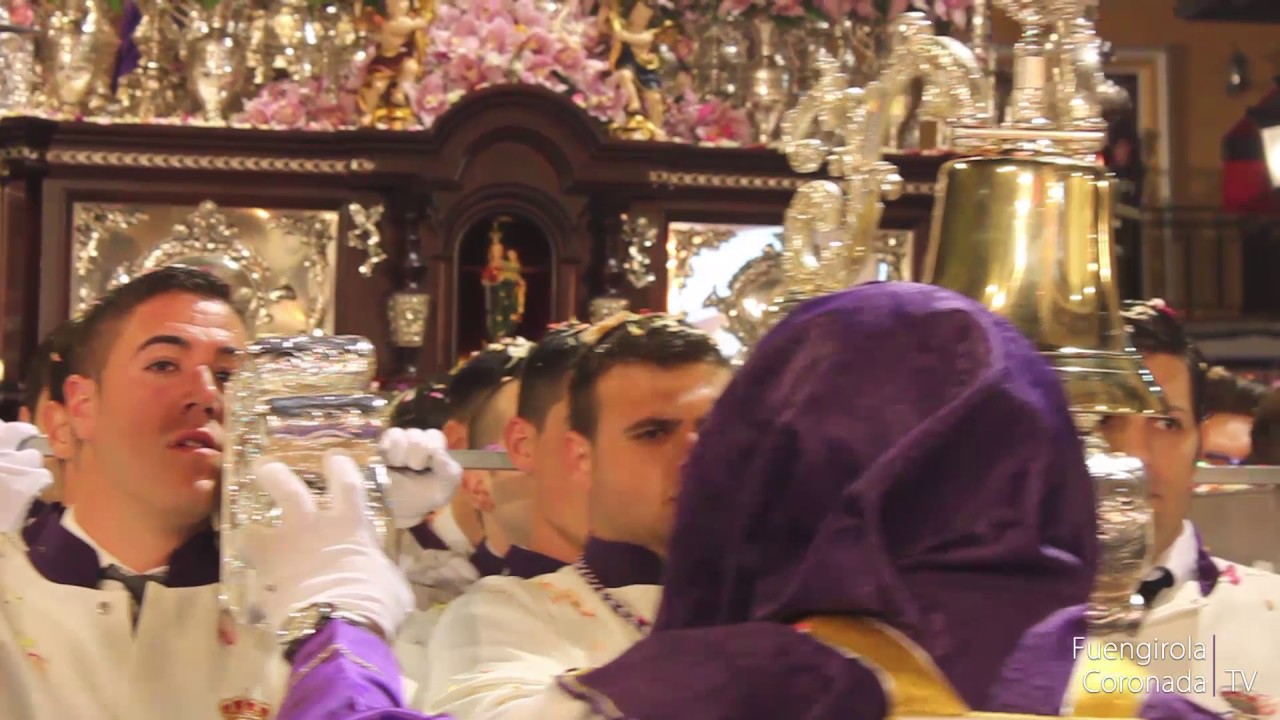 Procesión de los titulares de la Cofradía del Cautivo Los Boliches 2017