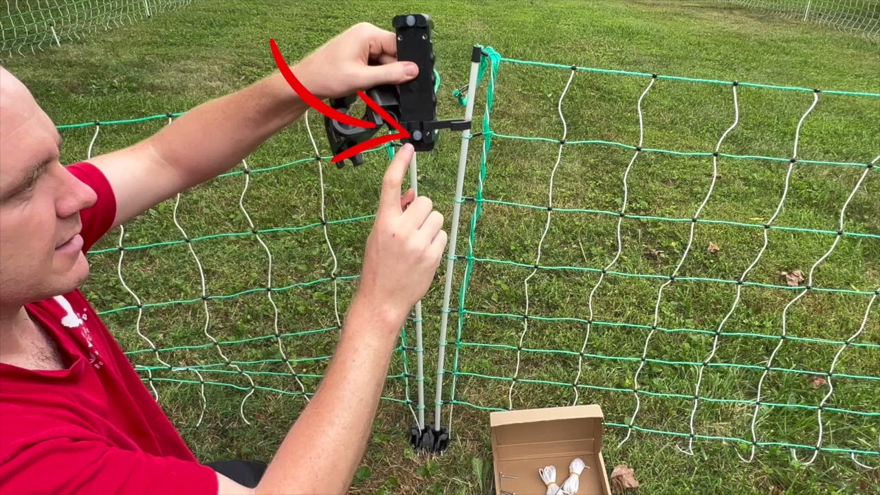 RentACoop® Gate Handle for Electric and Non-Electric Fencing - Setup