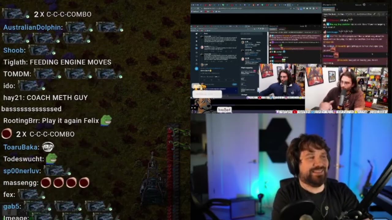 Судьба наслаждается жизнью, слушая xQc и Hasanabi Go At It