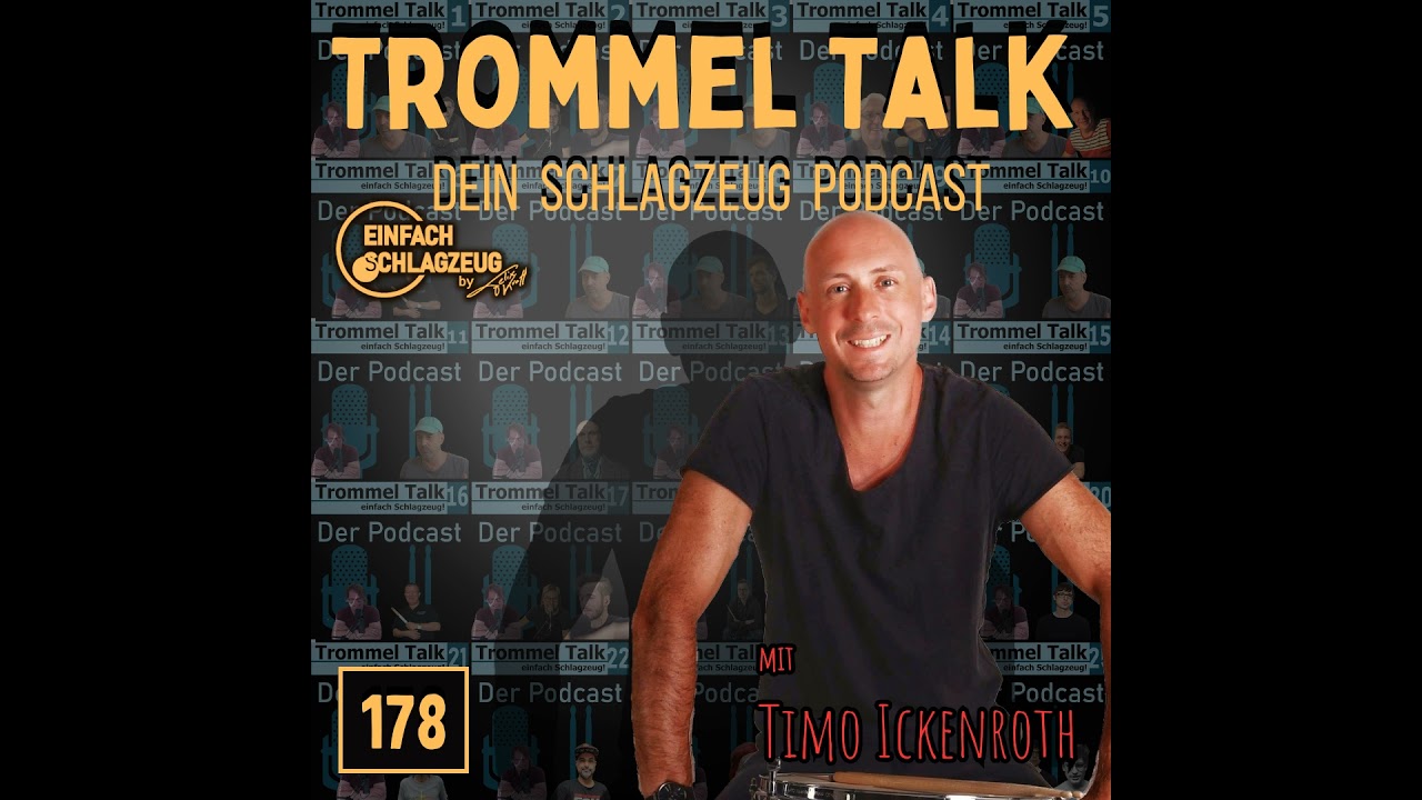 Jazz erst recht - Timo Ickenroth - Der Trommel Talk Podcast Folge 178 mit Timo Ickenroth