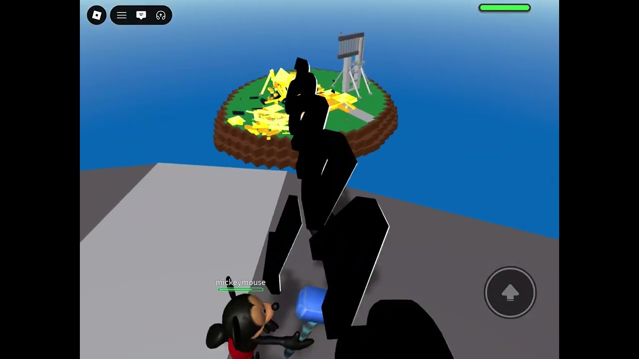 Playing natural disaster survival.