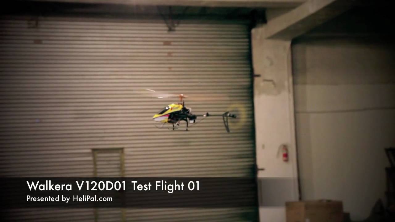 HeliPal.com - Walkera V120D01 Helicopter Test Flight 01