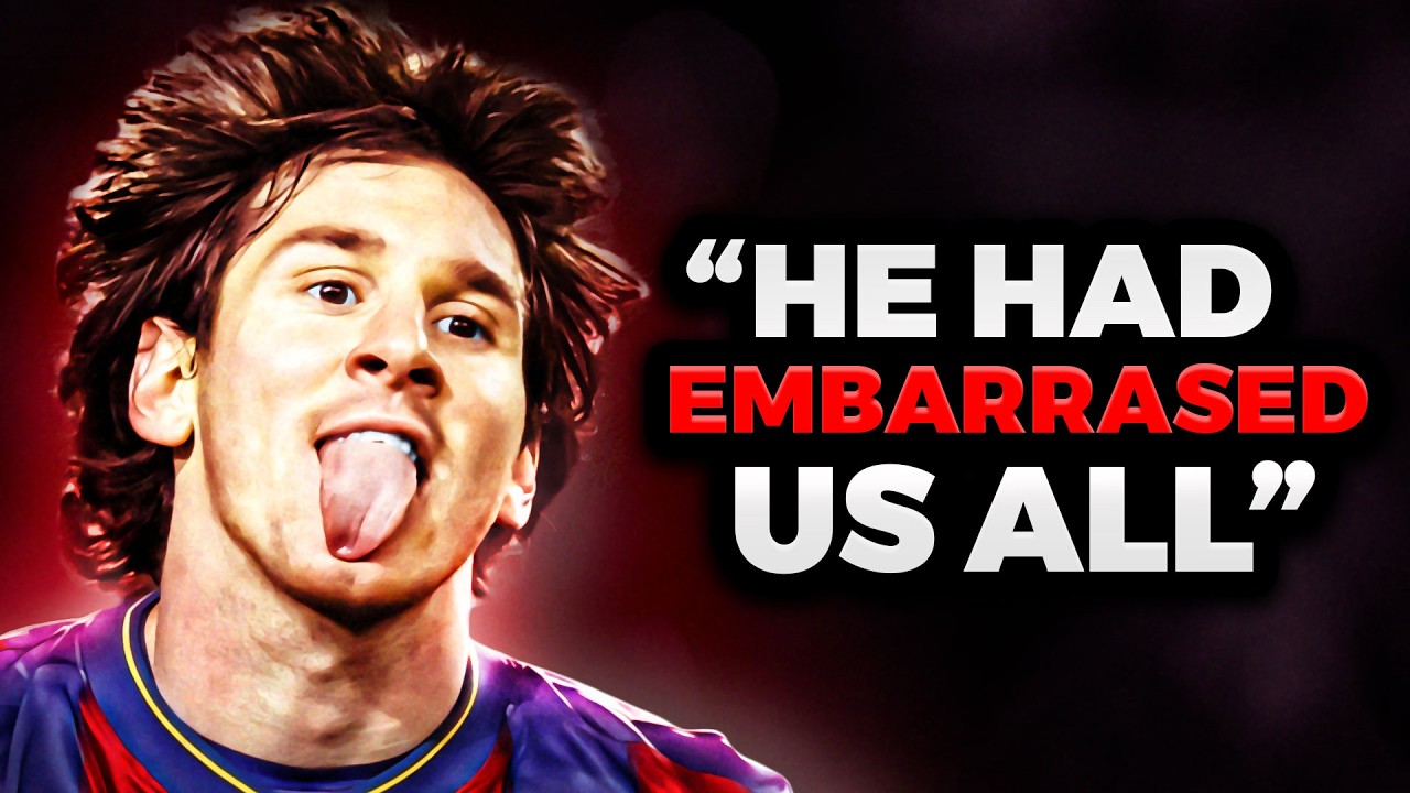 When Teenage Messi DESTROYED a $1Billion Super Team