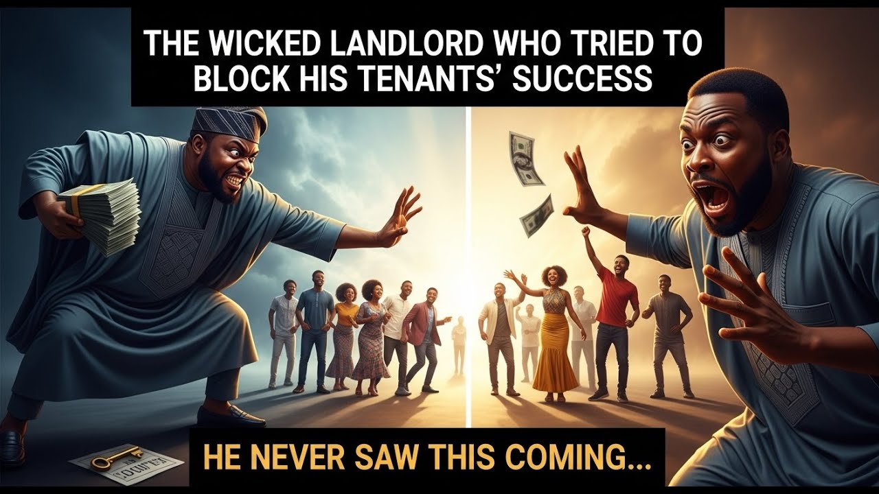the wicked landlord who tried to block his tenents success-- he enever saw this coming..#lifelessons
