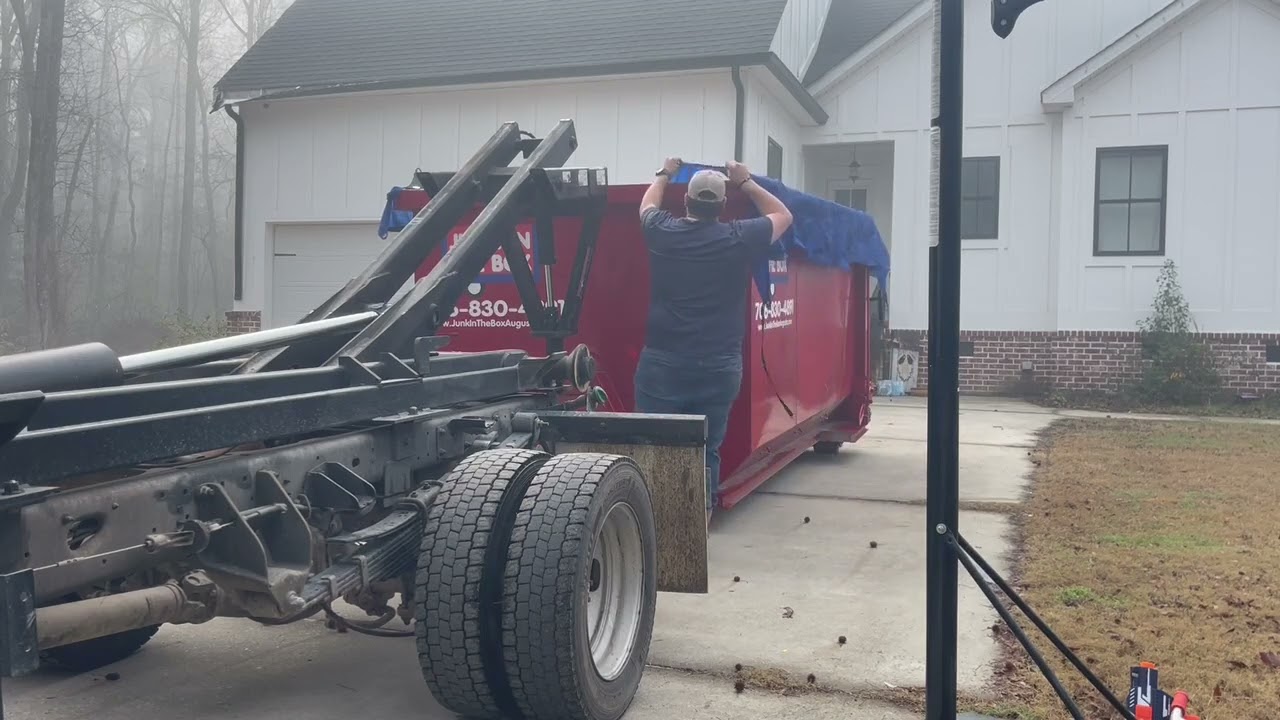 Dumpster Rental Service Evans GA | Construction Waste Drop-Off | Junk In The Box