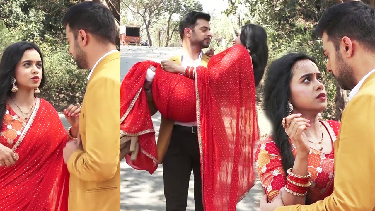 Rang Jaun Tere Rang Mein | रंग जाऊं तेरे रंग में | ध्रुव ने धानी को बचाया | BTS