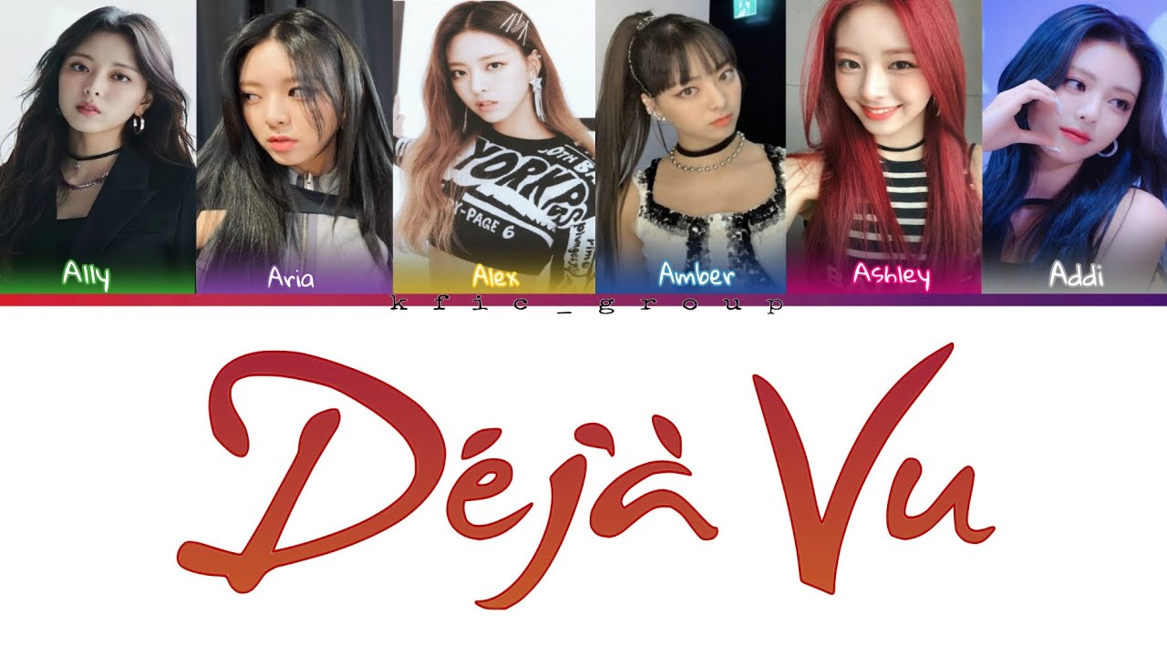 MY GIRL GROUP (6 MEMBERS) - DEJA VU (TXT/TOMORROW X TOGETHER)