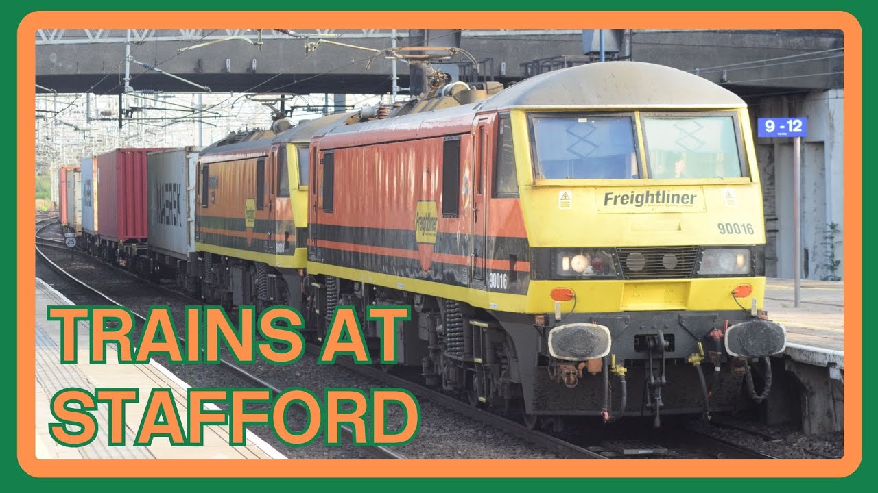 TRAINS at STAFFORD - 06/09/2024