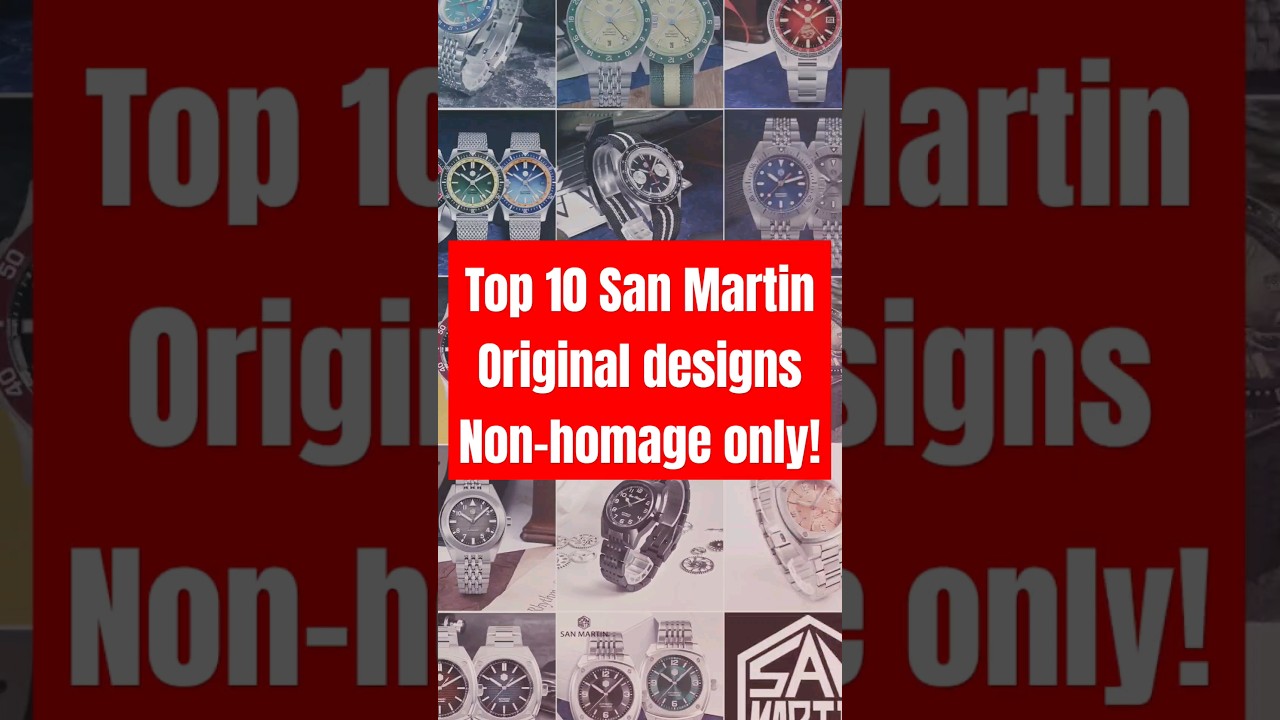 10 лучших часов San Martin! Только оригинальные модели! Последняя распродажа на AliExpress! #watc...