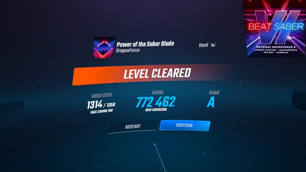Dragon Force - Power Of The Saber Blade | Beat Saber [HARD]