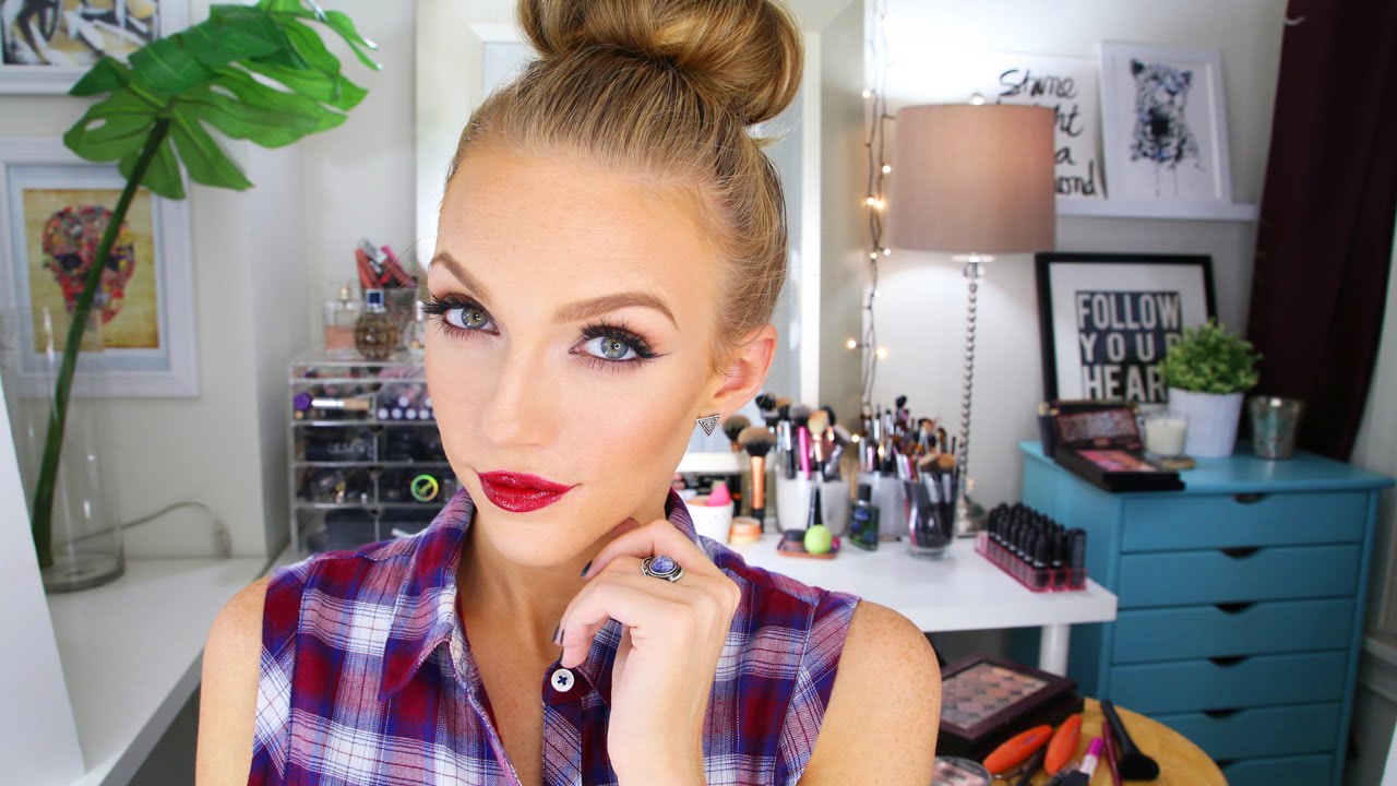 Berry Lips + Lots of Lashes | Makeup Tutorial