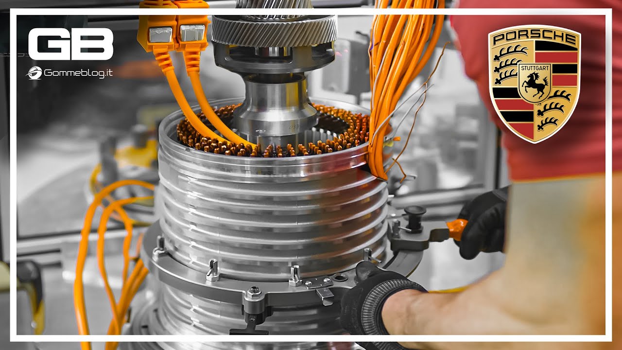 ПРОИЗВОДСТВО Двигателей Porsche Electric Motor - ПРОИЗВОДСТВО АВТОМОБИЛЕЙ