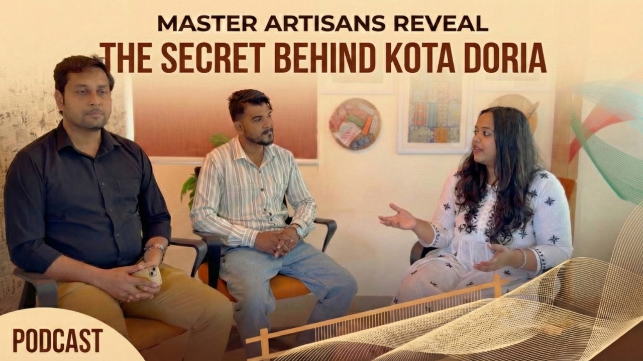 Inside Kota Doria Weaving | What Makes These Sarees So Special