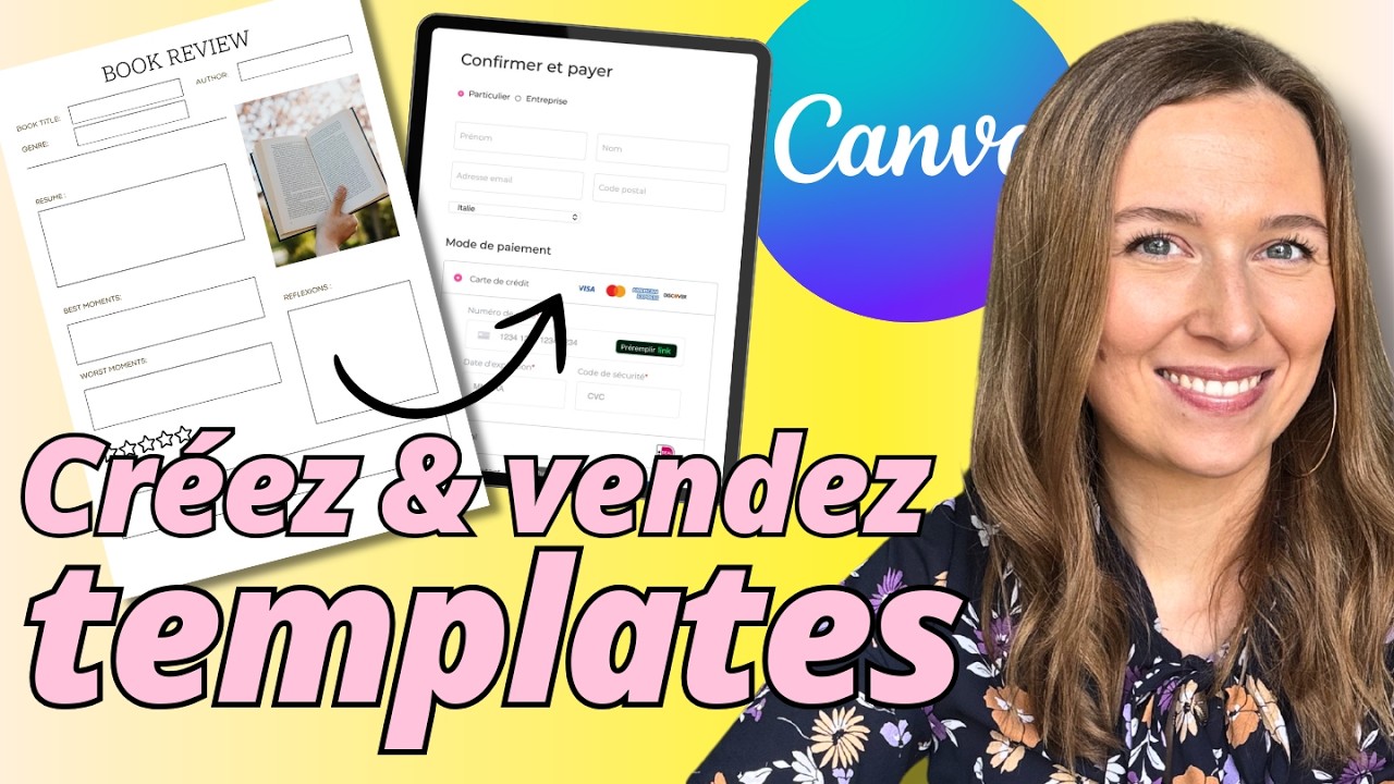 Comment créer un template et le vendre sur les réseaux sociaux ?
