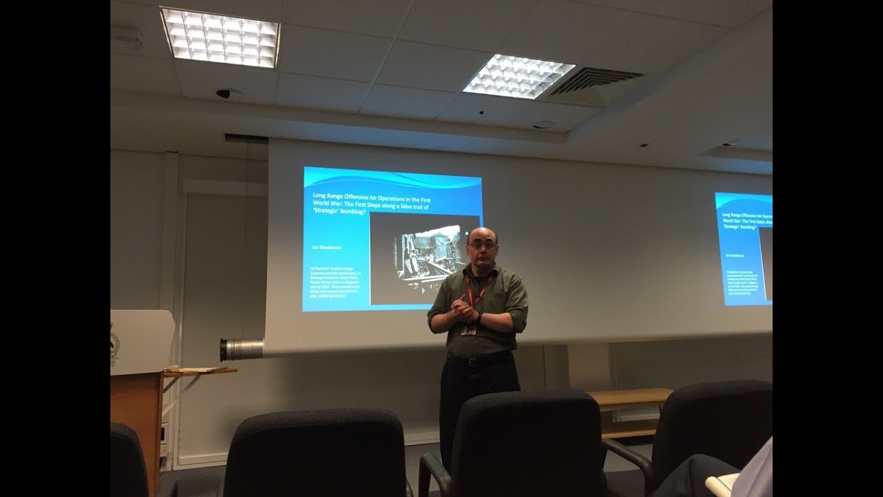 Strategic Bombing in the First World War by Dr Ian Gooderson (KCL)