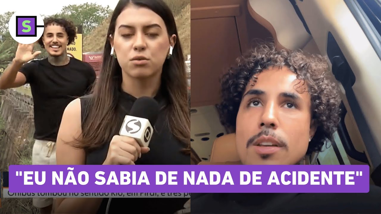 MC Livinho pede desculpa após fazer 'dancinha' durante reportagem sobre acidente