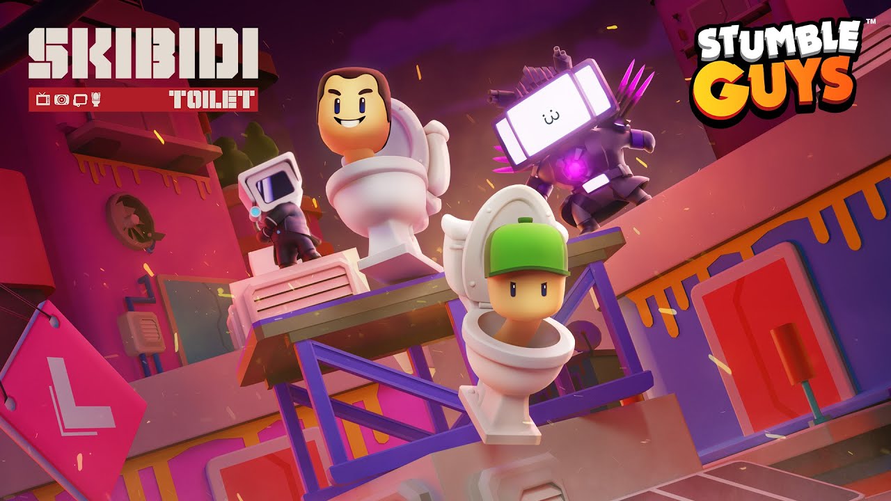 Stumble Guys x SKIBIDI TOILET (Official Trailer)