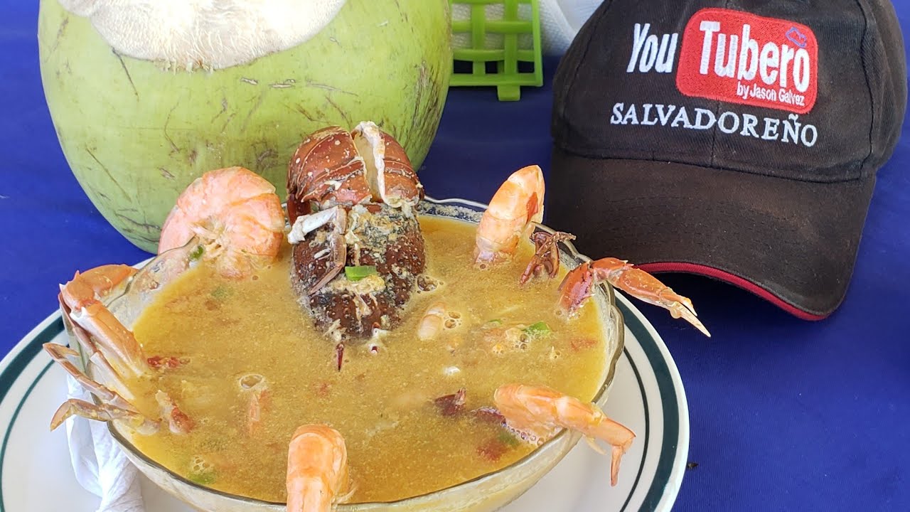 como se prepara la mariscada al estilo Salvadoreño cocina de El Salvador Recetas