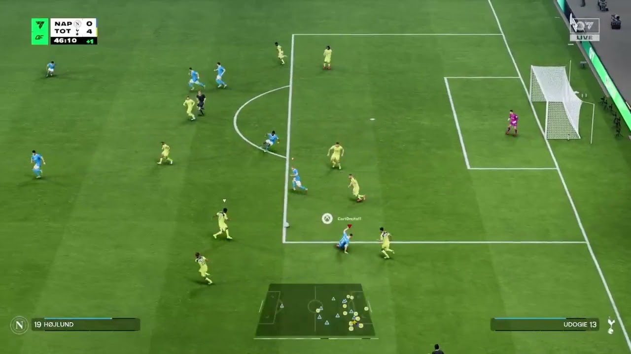T8/2ª/J16  Napoli 5-5 Tottenham