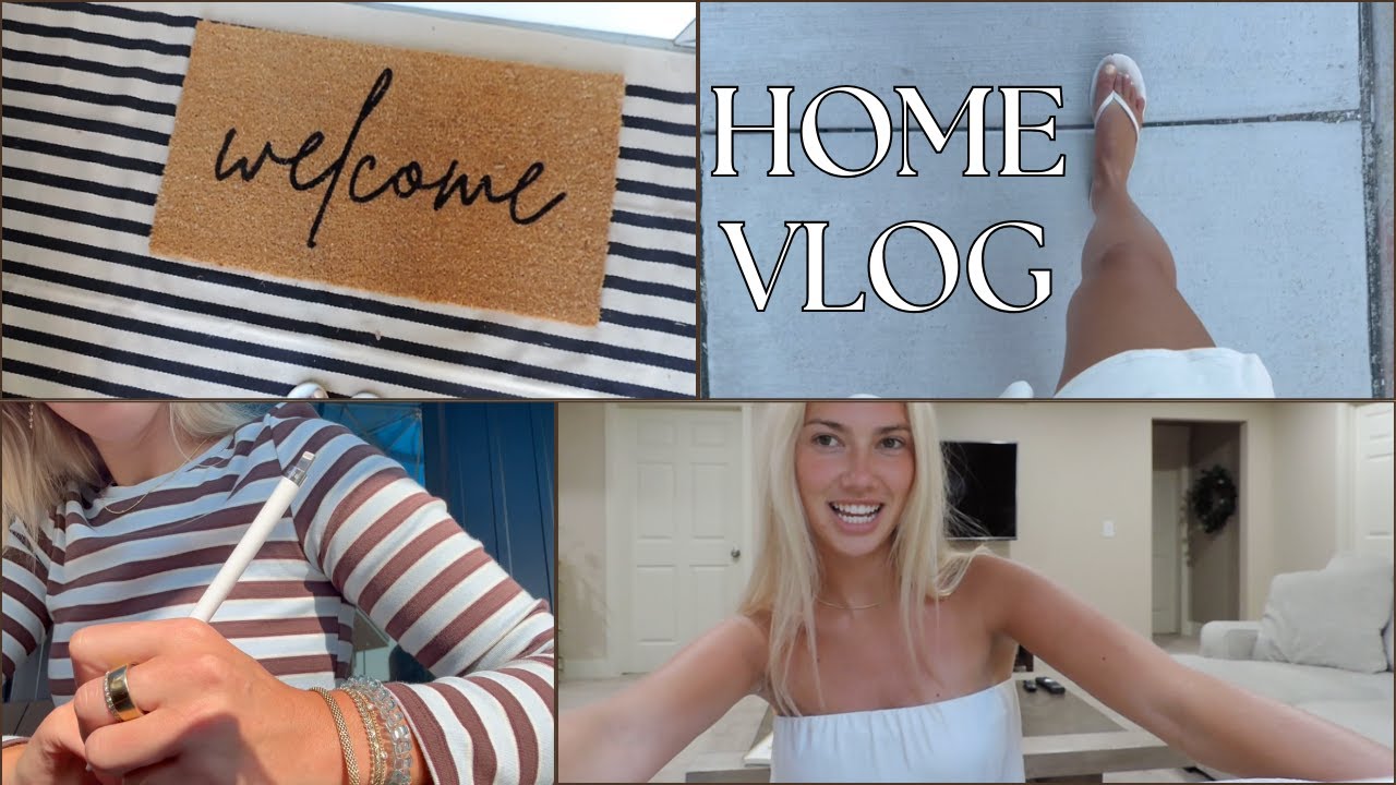 HOME VLOG! coffee shops, exciting news, & more!