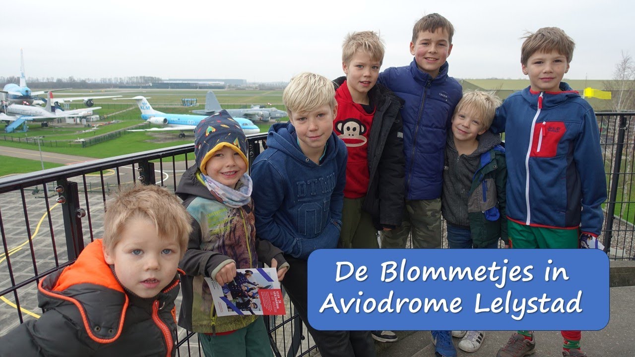 De Blommetjes in Aviodrome Lelystad - Vlog 61