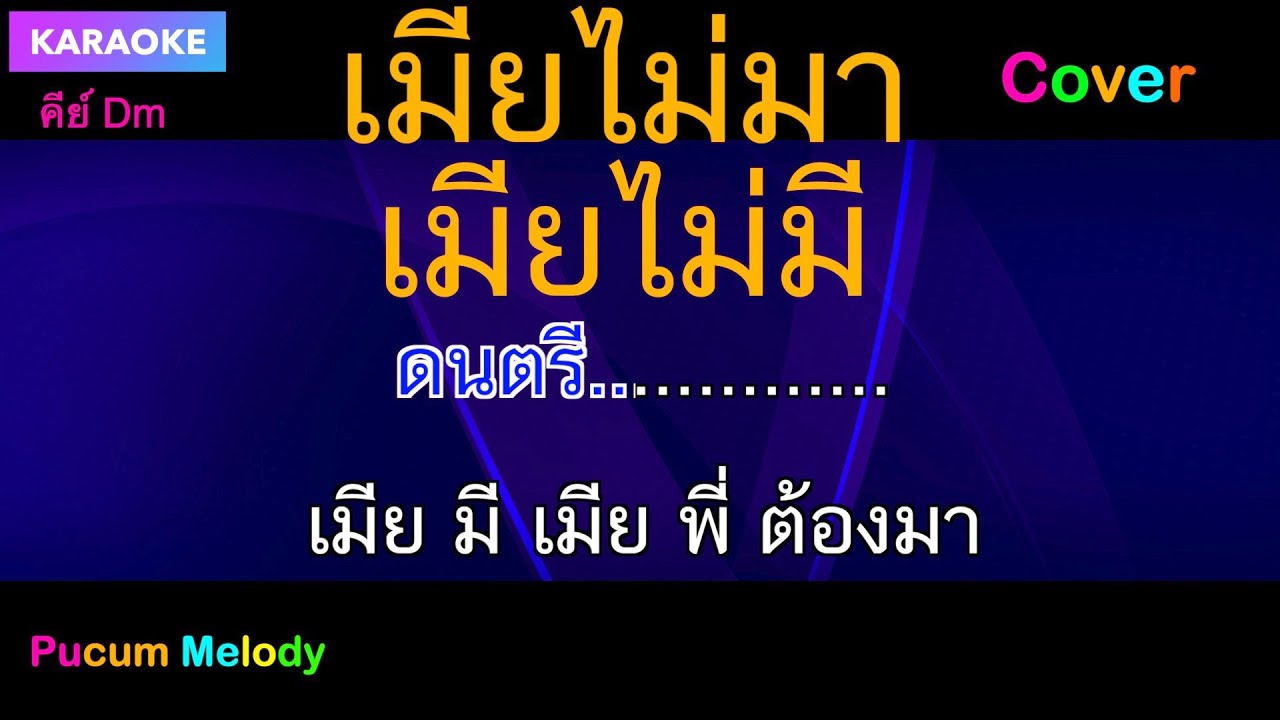 เมียมีเมียพี่ต้องมา คาราโอเกะ