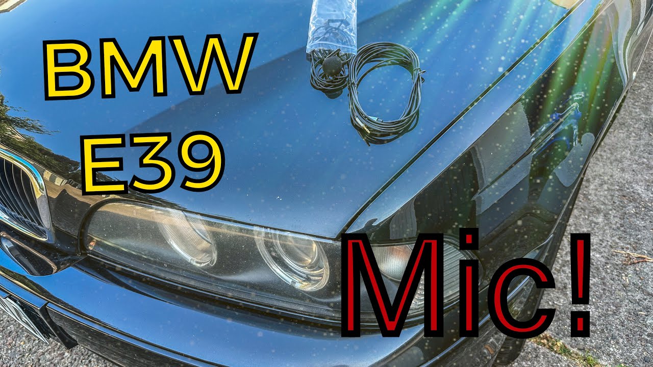 BMW E39 MIC Verbaut / bluemusic