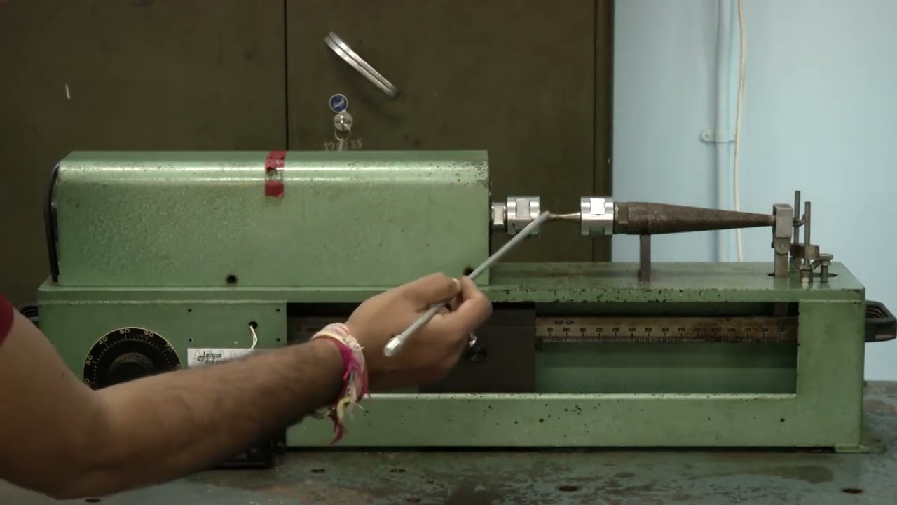Rotating Beam Bending Fatigue Experiment | IIT Bombay | Solid Mechanics