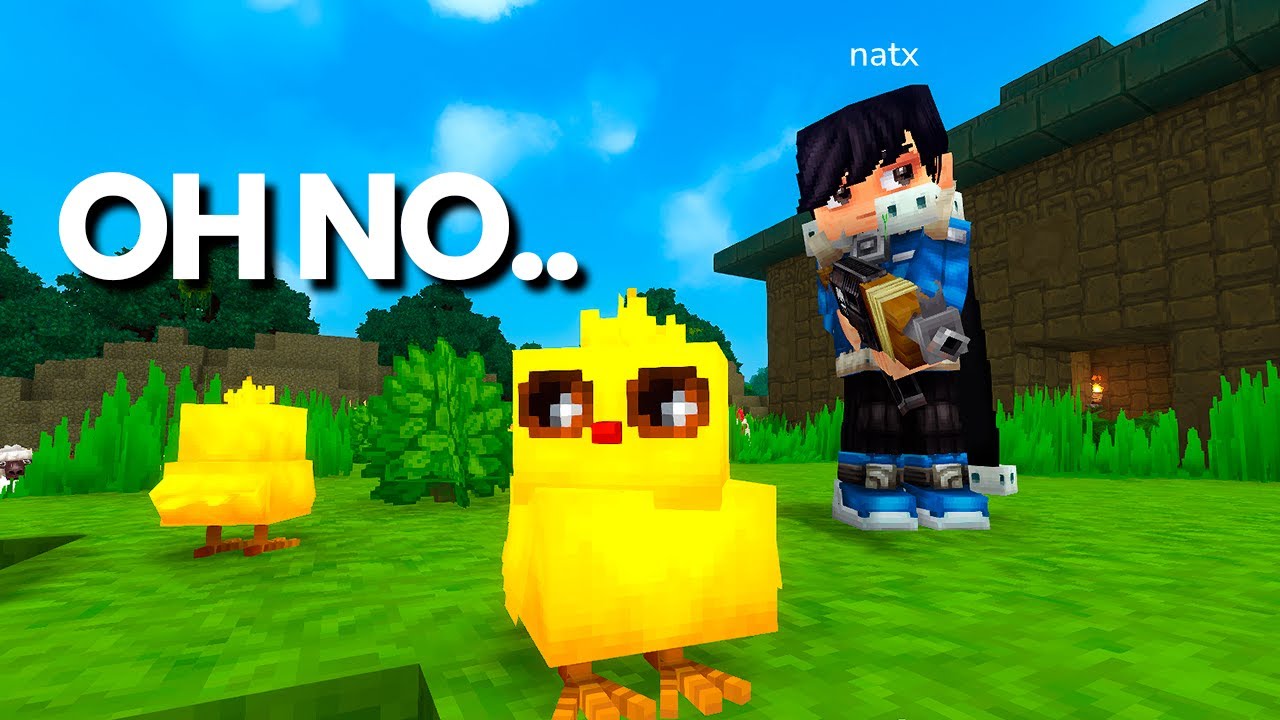 Hicimos un ESCONDITE de ANIMALES en HYTALE