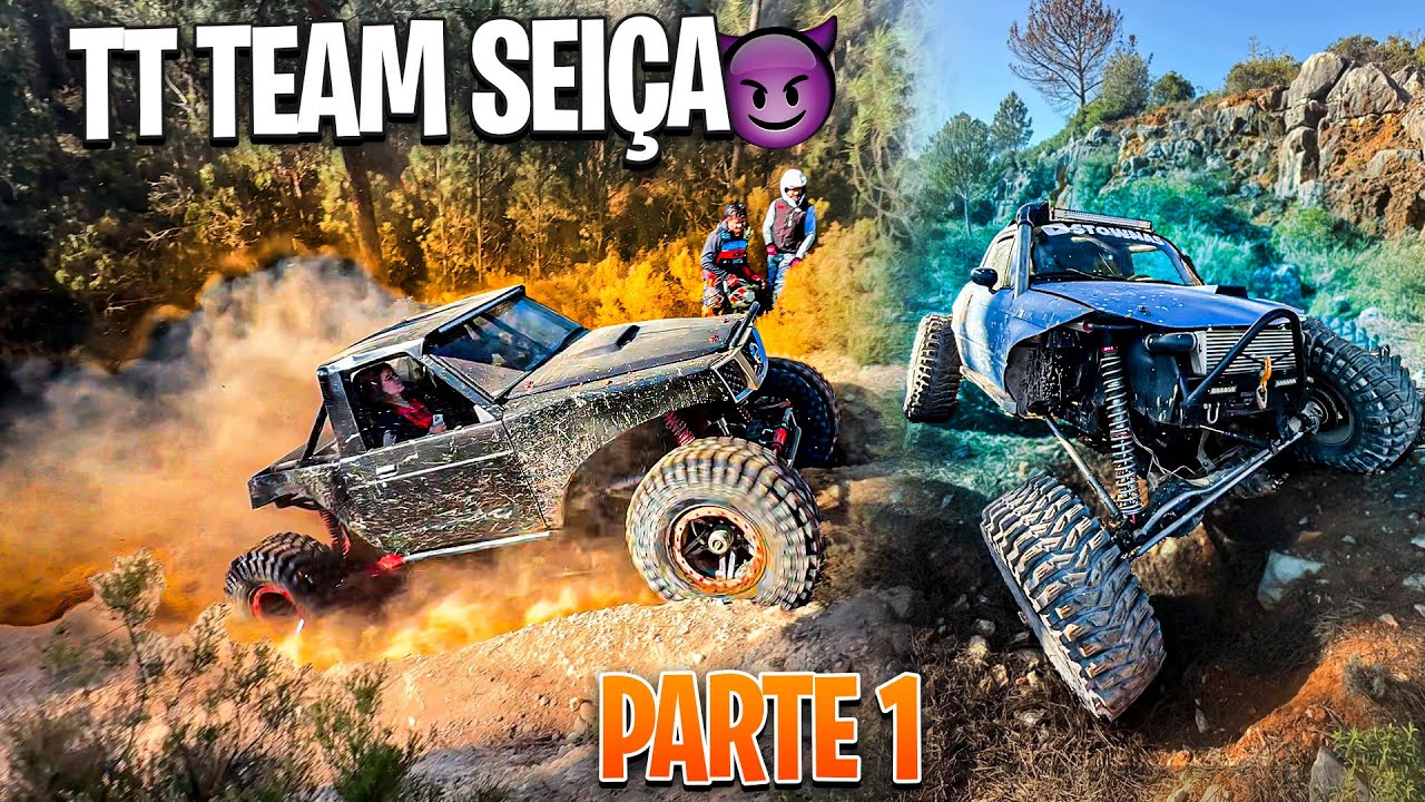 CRAWLER 35D +400CV AO CORTE NO PASSEIO TT TEAM SEIÇA 🔥  *PARTE 1* | STOWNAS