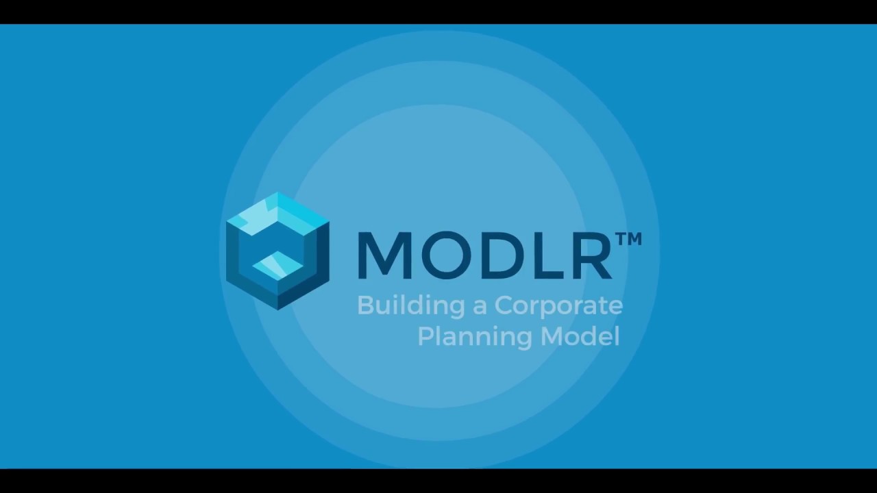 MODLR - Corporate Planning Tutorial - Part 2