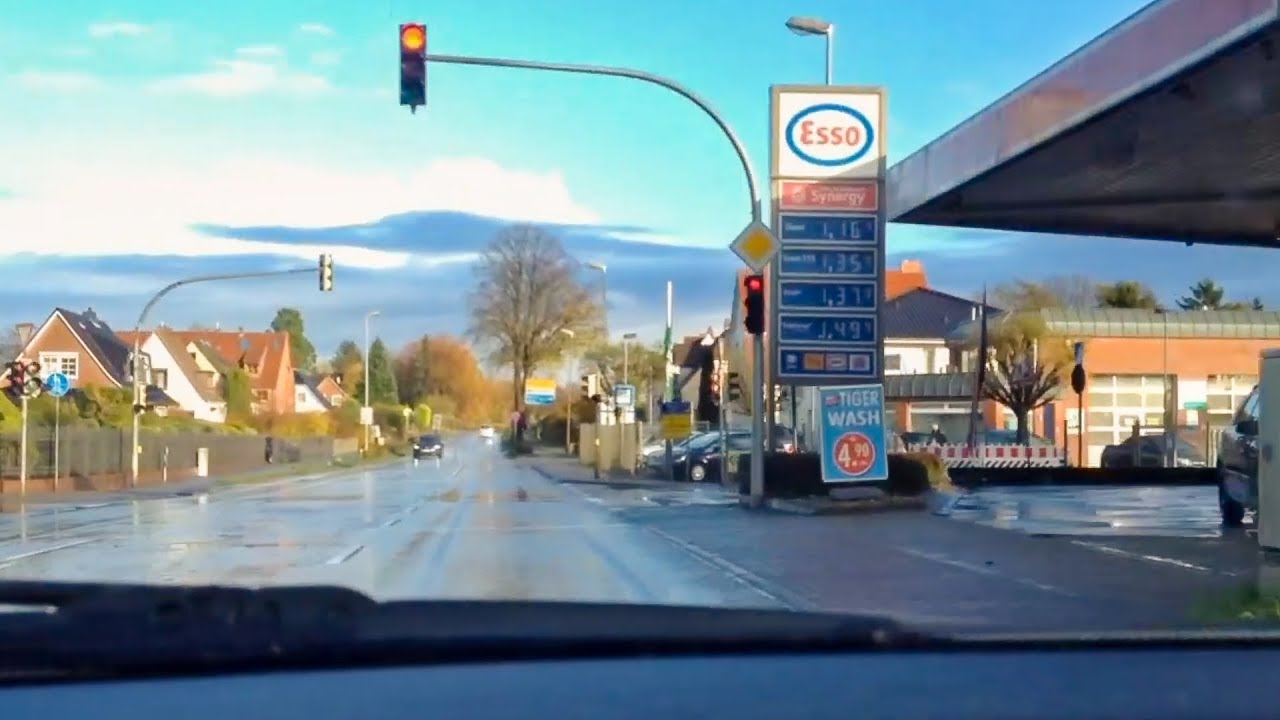 Hyperlapse von Bad Oldesloe zu SkyXXL (Plaza) in Lübeck Buntekuh und zurück