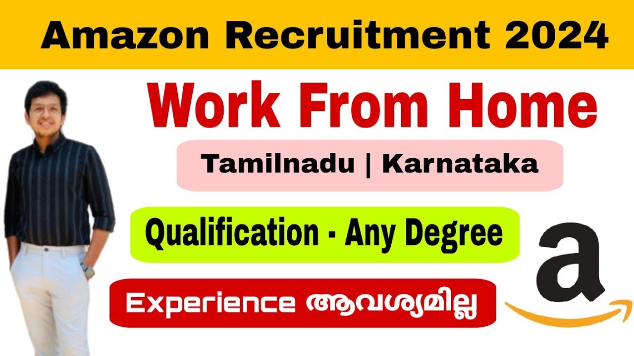 Work from home Job | Amazon Seller Support Associate Jobs 2024 Malayalam @jobhuntermalayalam