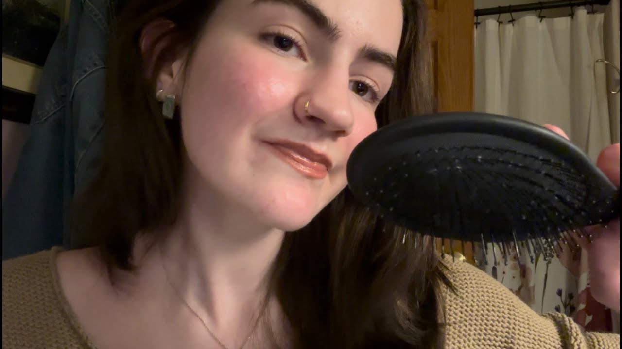 ASMR Brushing + Playing With Your Hair