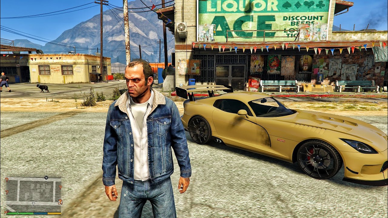 GTA V Enhanced- Trevor is Going to Meet up With Franklin But Things are going Unexpectedly Wrong
