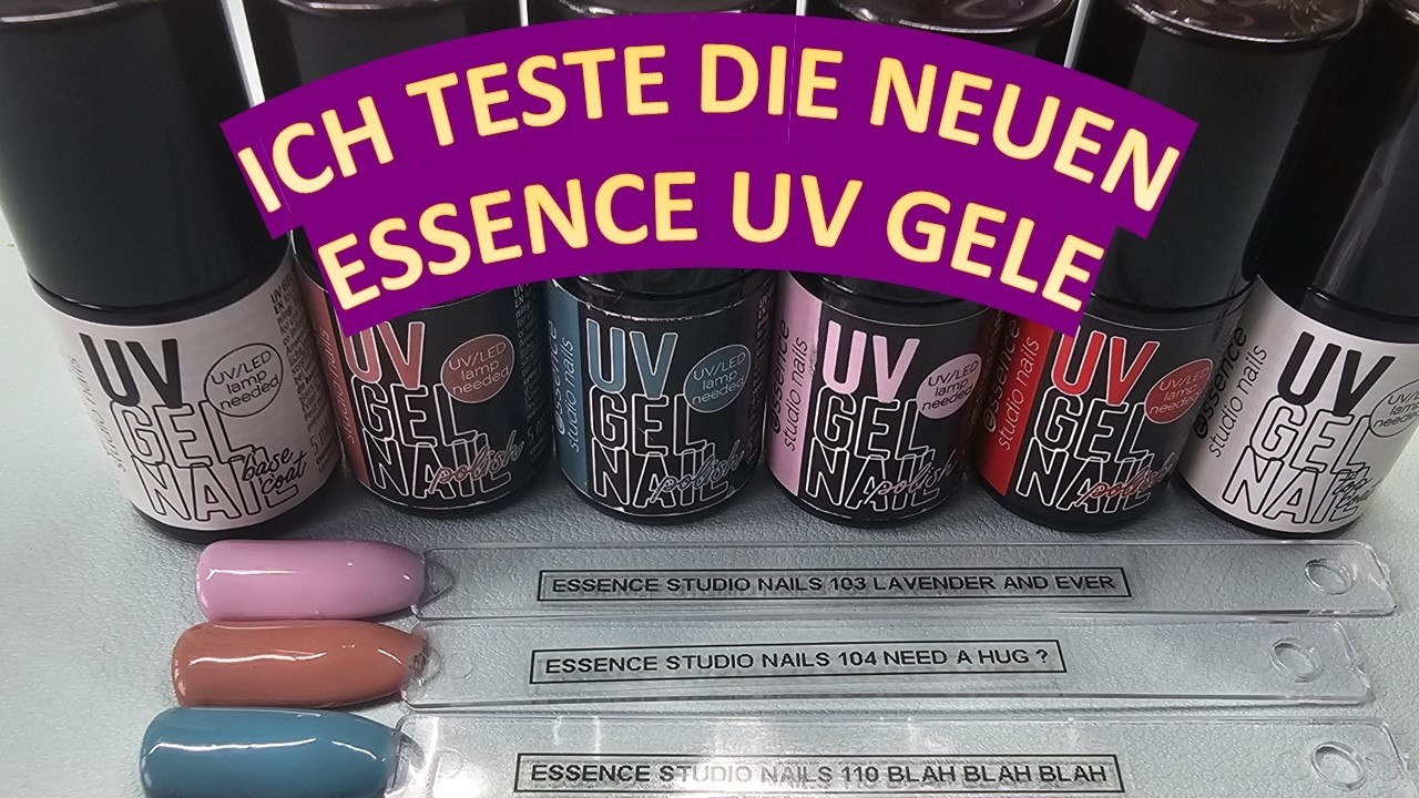 NEW | ESSENCE UV GEL NAIL | Mein erster Test 💅🏻 Teil 2/3 #nails #nailart #beauty #tutorial
