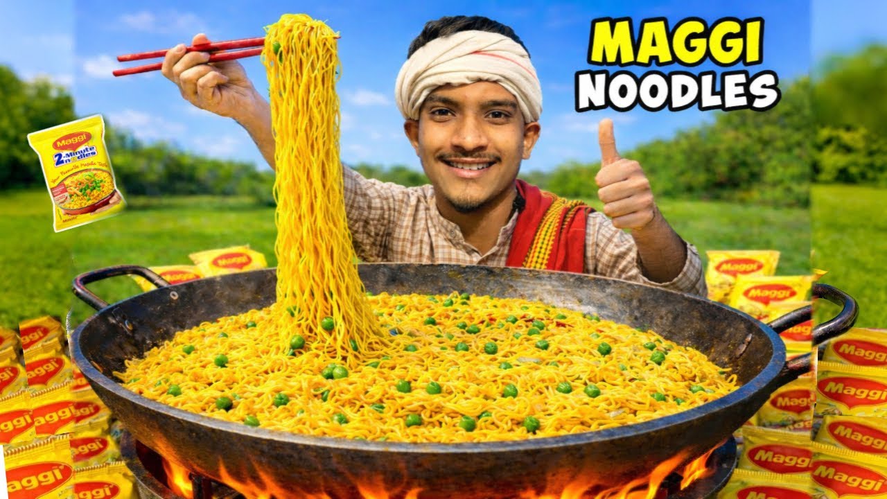 World’s Biggest Maggi in Village 😳 | Maggi Lovers Must Watch 