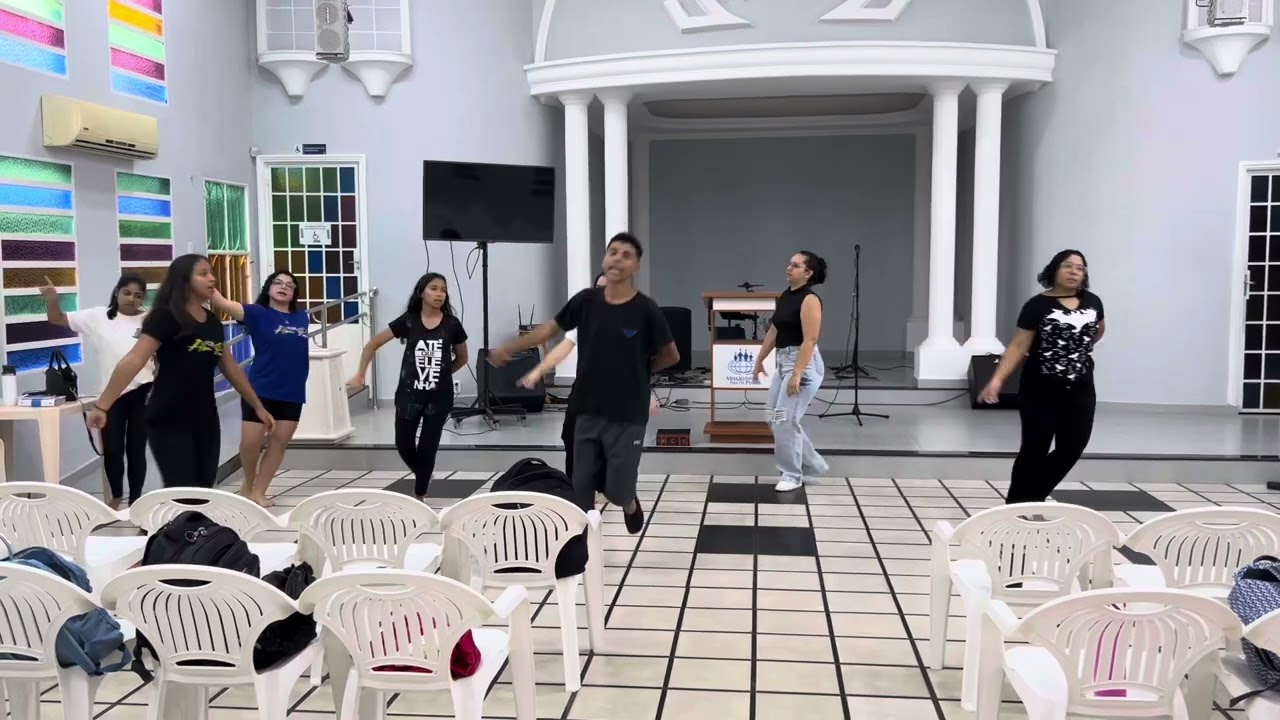 Coreografia Baruk - Nosso General é Cristo (ensaio)