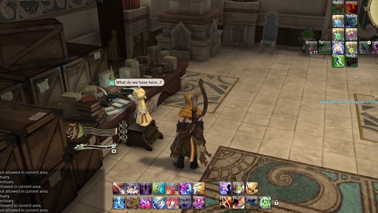 FFXIV - Secret Random Encounter with Krile at The Baldesion Annex Main Hall [6.4 Spoilers]