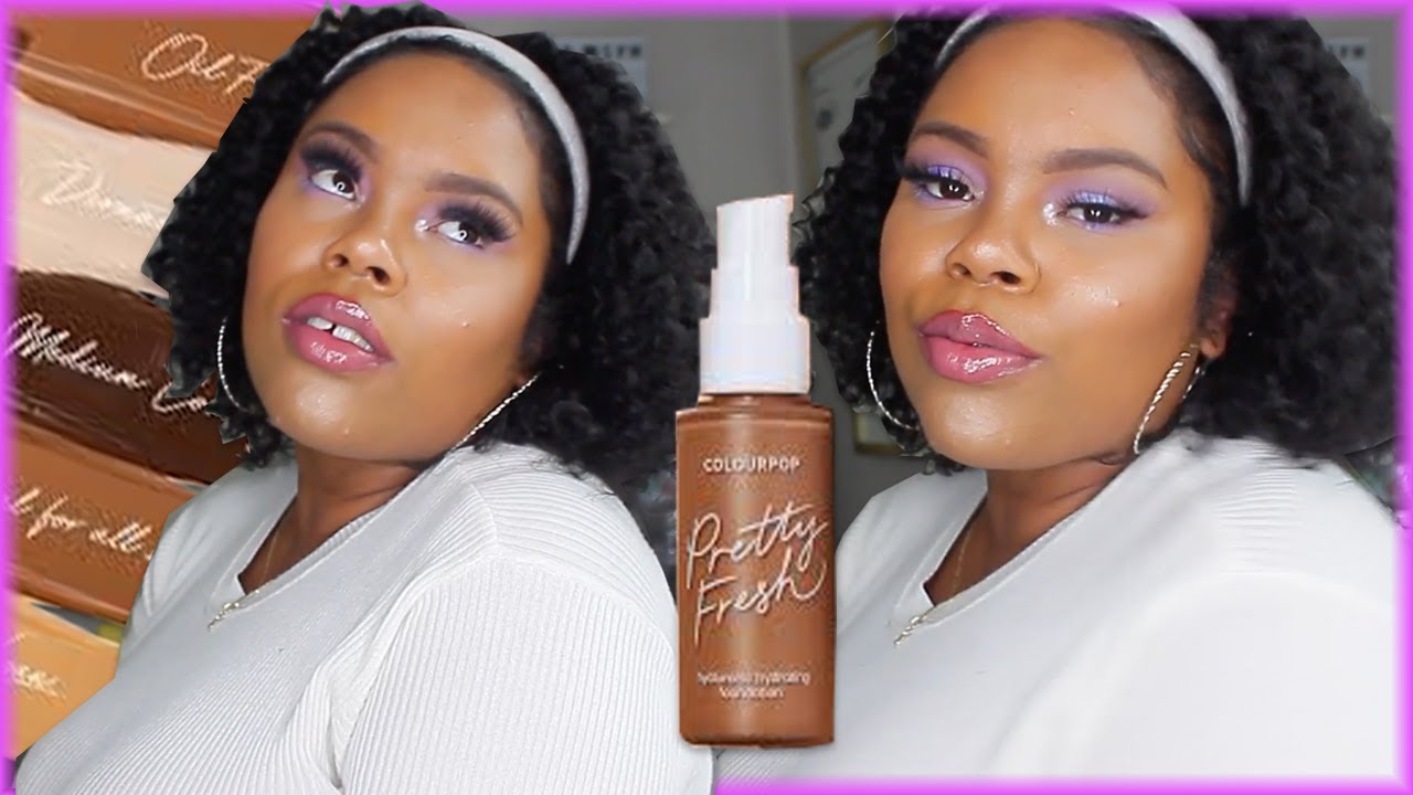 NEW ✨ COLOURPOP PRETTY FRESH  HYALURONIC HYDRATING FOUNDATION
