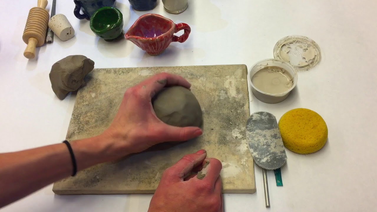Basic Pinch Pots With TEXTURE