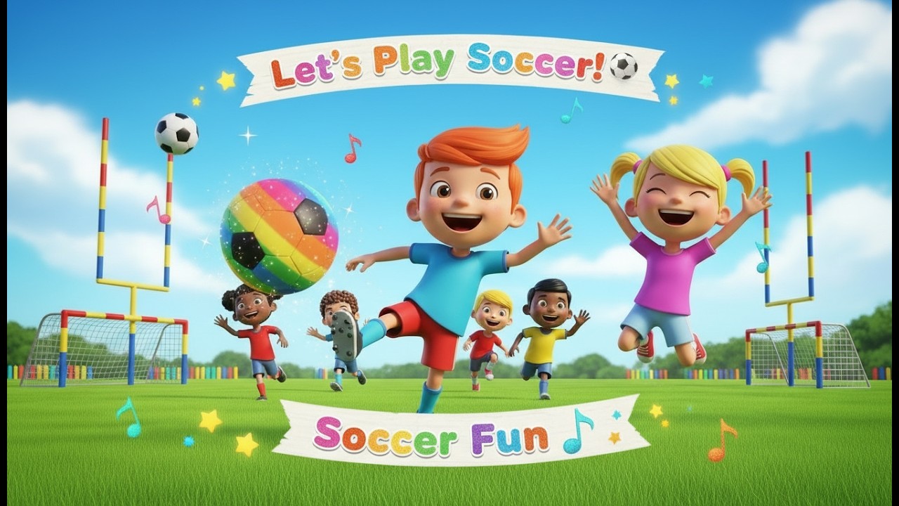 ⚽ “Soccer Song Football Song  Nursery Rhymes &