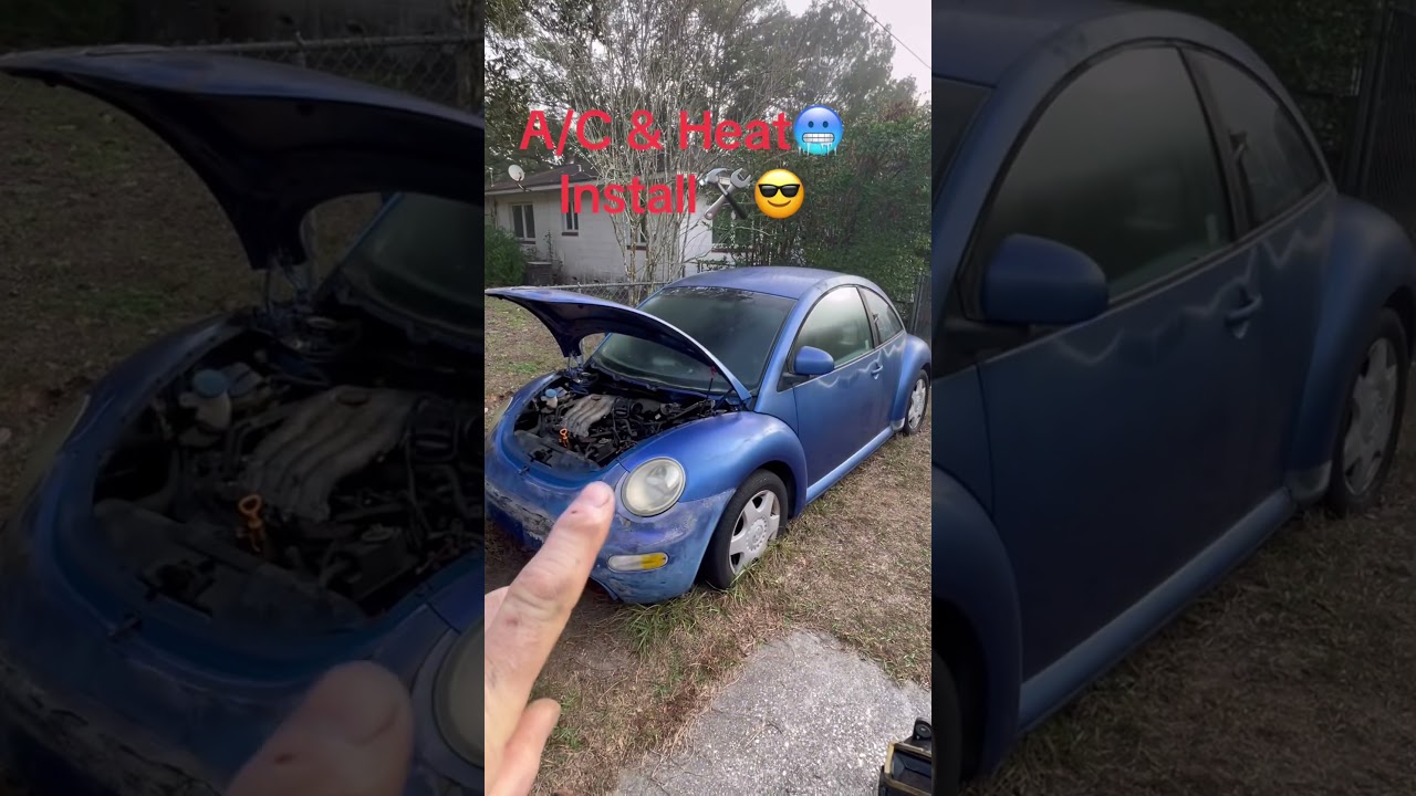 Отопление и кондиционирование в автобусе VW #vanlife #jbugs #rvliving