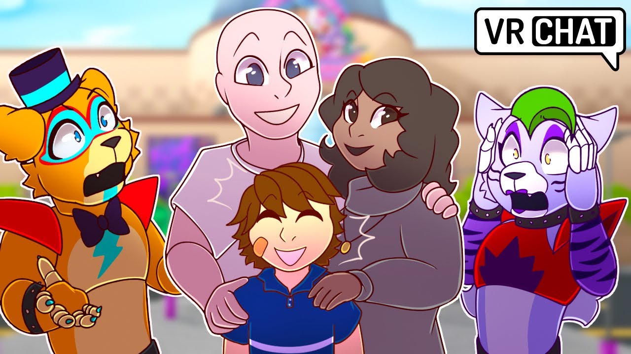 Gregory MEETS His BIRTH PARENTS! in VRChat