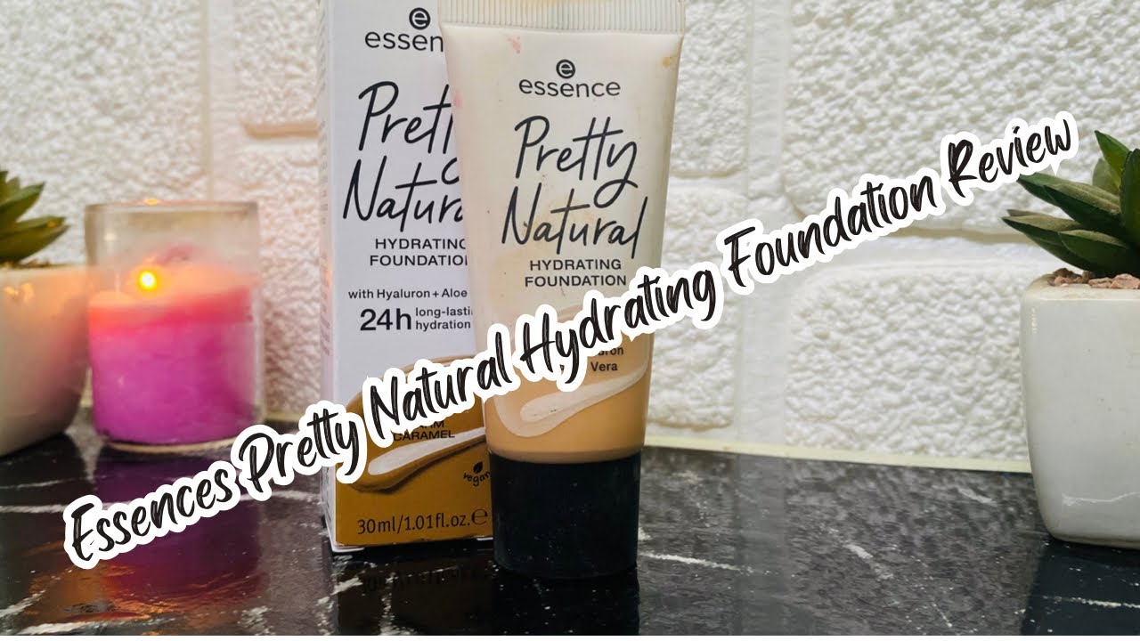 Essence Pretty Natural Hydrating Foundation Review, Best summer Affordable foundation🤔?