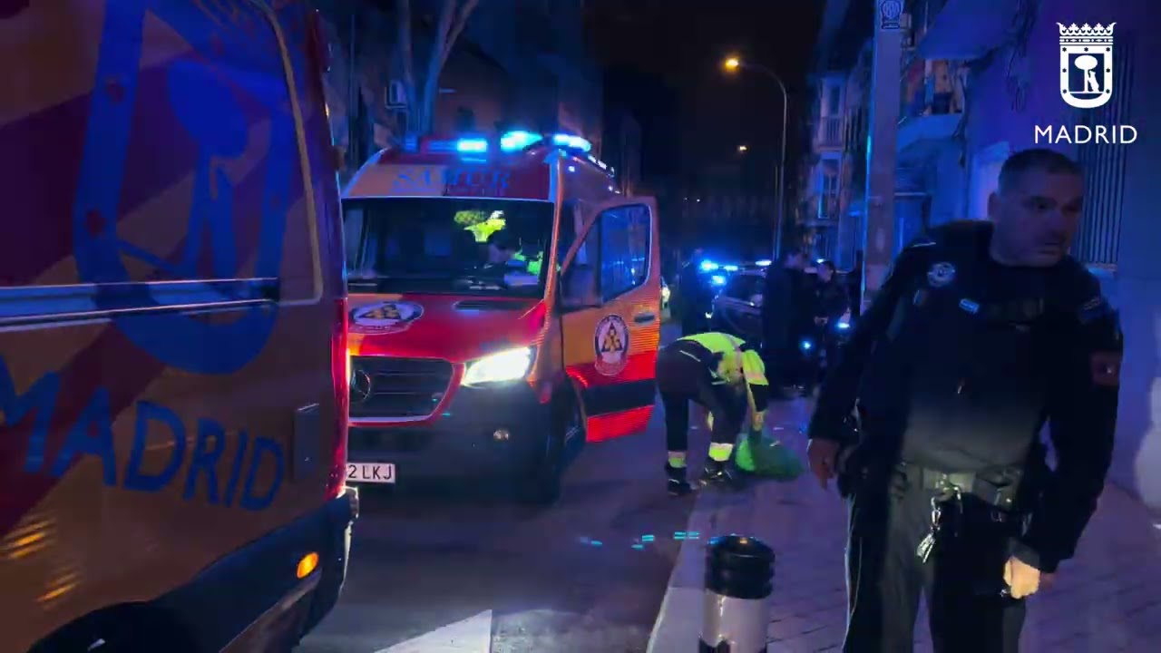 Herido por arma blanca Vallecas 19febrero25