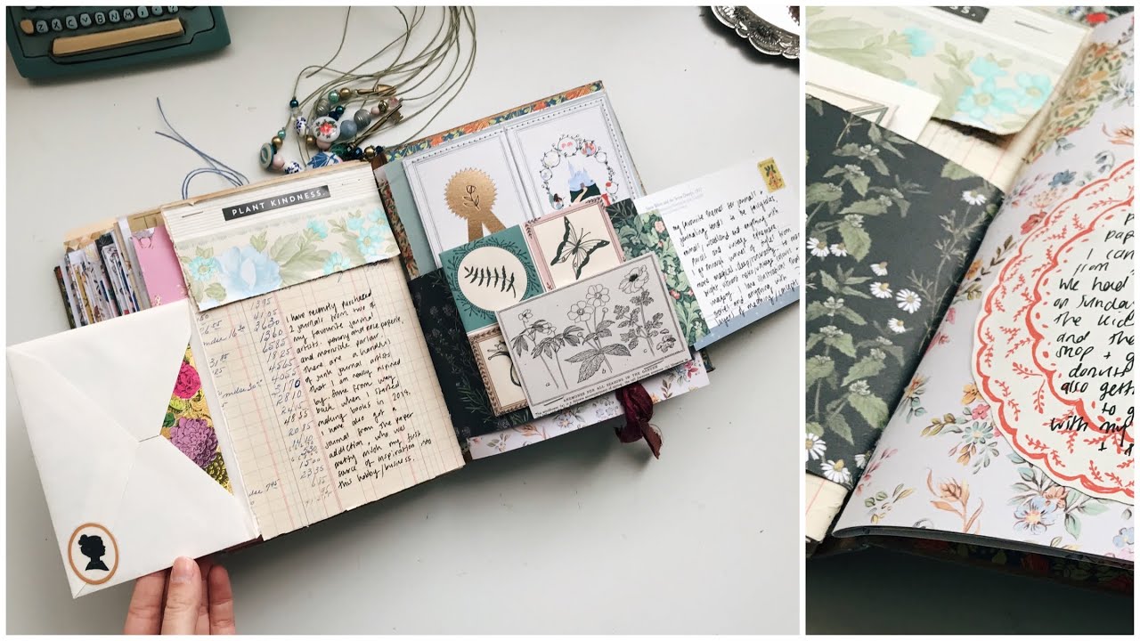 Junk Journal With Me | Эпизод 48 | Видео о процессе ведения дневника